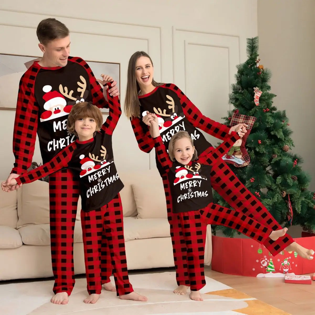 Christmas pajamas outfit