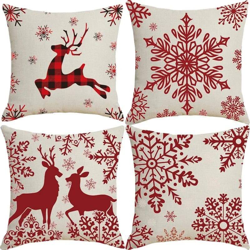 Christmas Decorations Cushion Cover