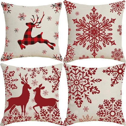 Christmas Decorations Cushion Cover