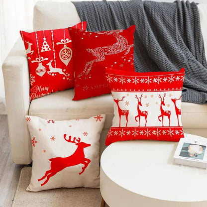 Christmas Decorations Cushion Cover