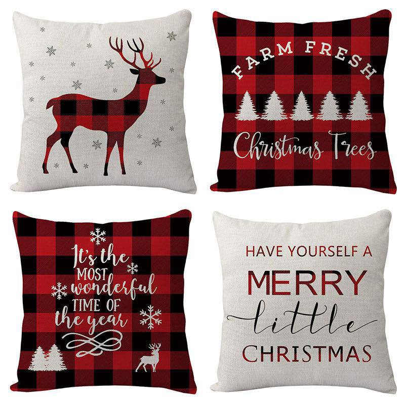 Christmas Decorations Cushion Cover