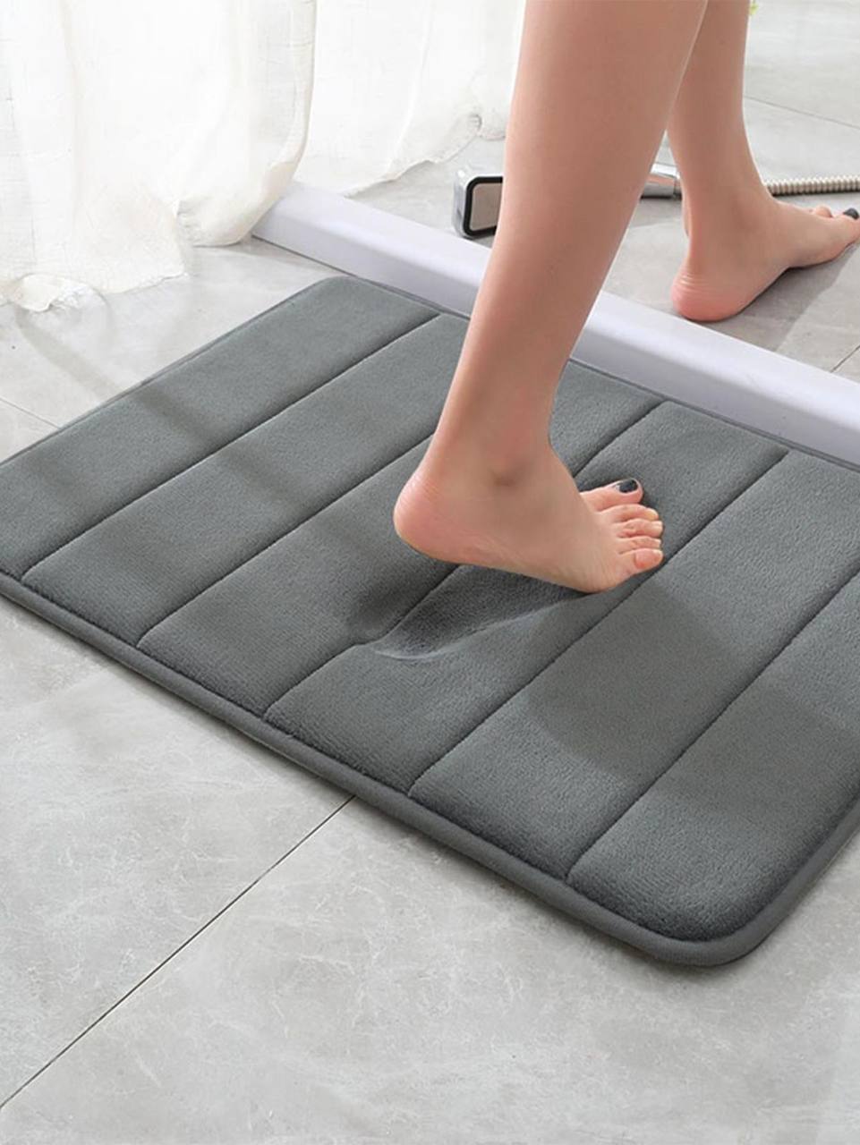 High quality absorbent  bathroom door mats