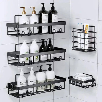 5pcs set Shower caddy shelf/Bathroom organize