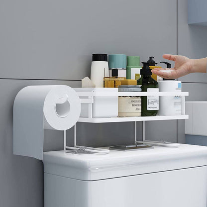 Bathroom storage rack