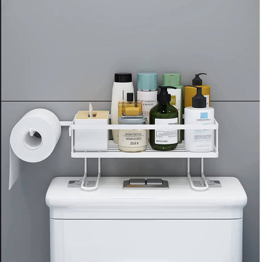 Bathroom storage rack