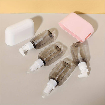 4in1 50ml Travel Bottle set For Shampoo, Shower Gel,Hand wash ,Lotion, Travel Kit Accessories