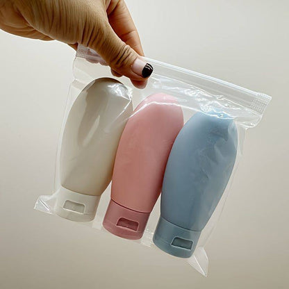 3pcs Nordic Style Travel Squeeze Lotion Combo kit