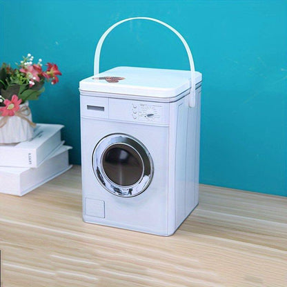 Washing machine themed powder/laundry detergent &nbsp;storage container -&nbsp;