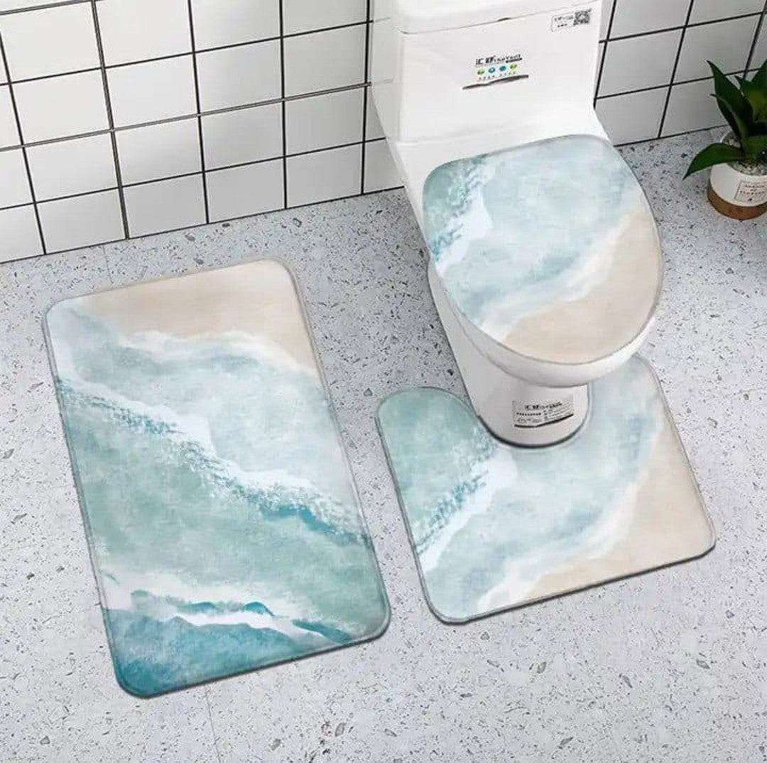 3 in 1 TOILET/BATHROOM MATS