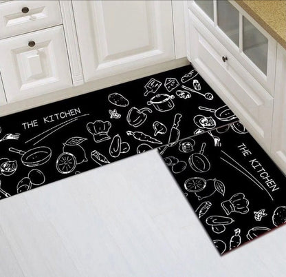 2pcs kitchen Anti-slip mat