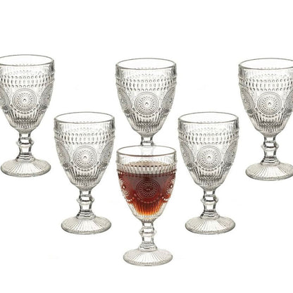 Quality vintage wine glasses