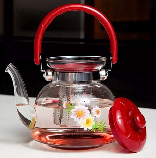 2.2 Litres heat resistant glass kettle