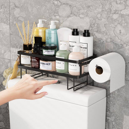 Single Layer Bathroom/ Toilet Racks With Tissue Holder