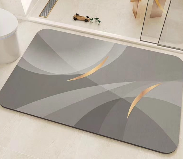 Absorbent floor mat