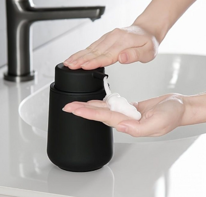 Ceramic soap dispenser