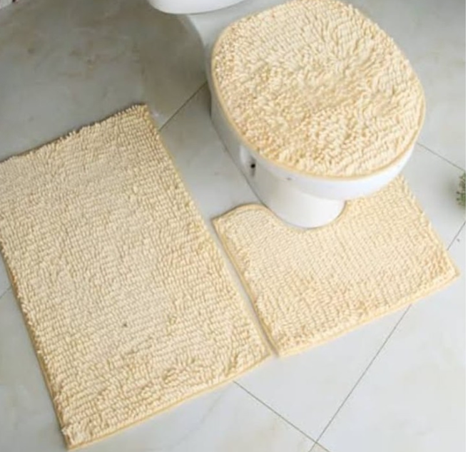 micro fiber toilet set