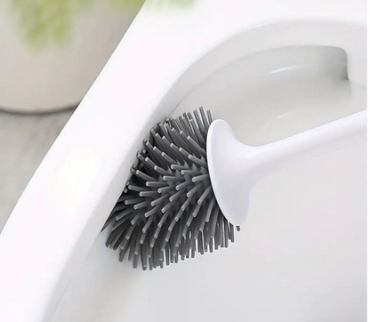 Silicon toilet brush