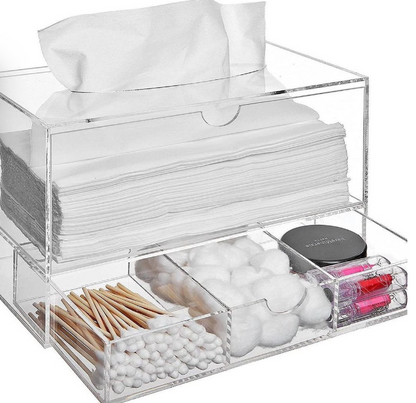 Acrylic Cosmetic/Serviette Organizer