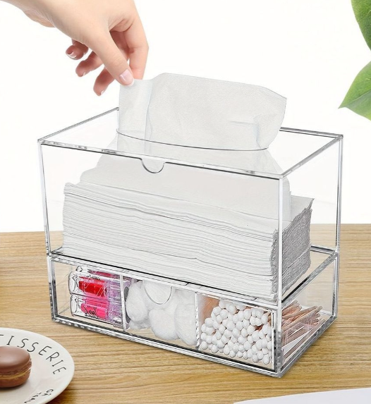 Acrylic Cosmetic/Serviette Organizer