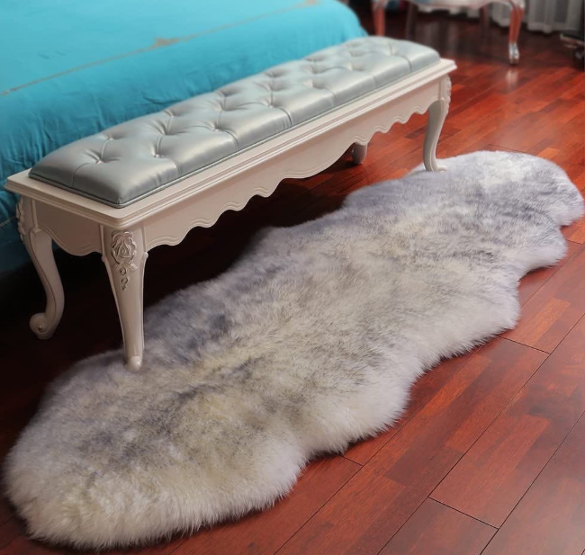 Faux fur  mat