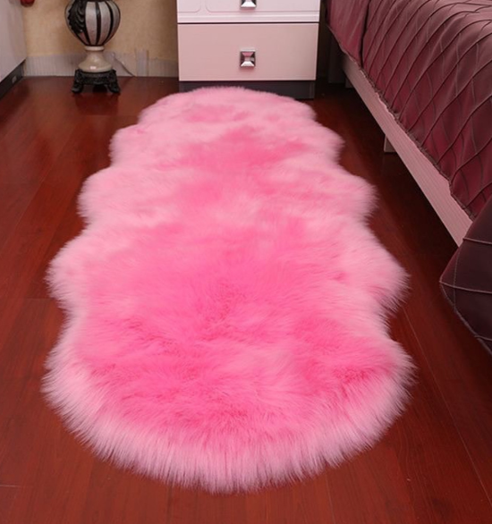 Faux fur  mat