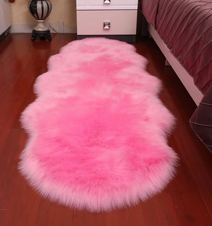 Faux fur  mat