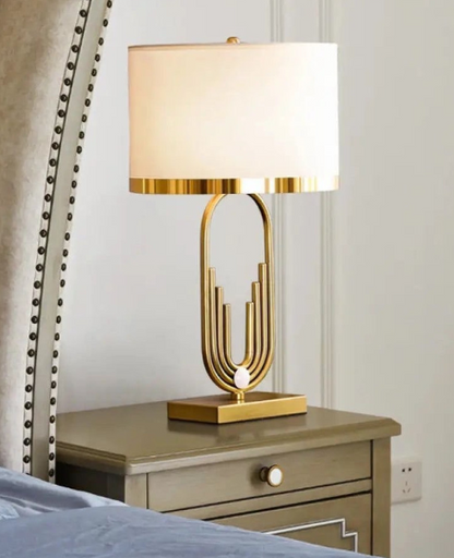 Luxurious nordic bedside lamp