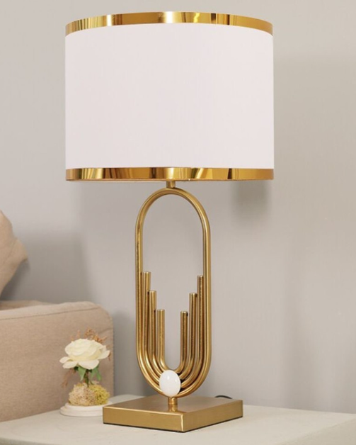 Luxurious nordic bedside lamp