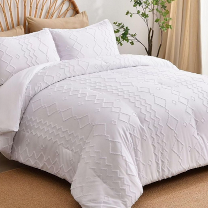 Luxury Tufted Comforter Bedding set