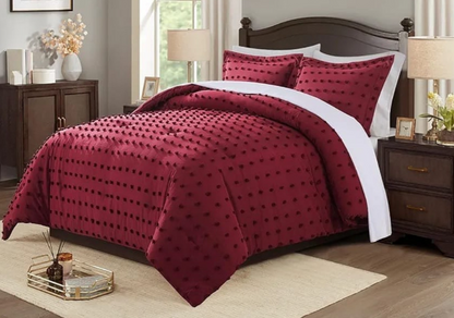 Luxury Tufted Comforter Bedding set