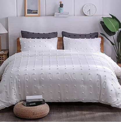 Luxury Tufted Comforter Bedding set