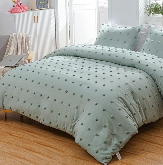 Luxury Tufted Comforter Bedding set