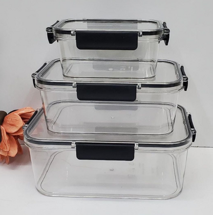 Transparent Airtight Pantry Boxes