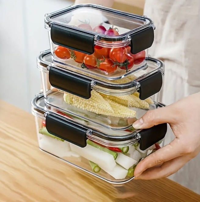 Transparent Airtight Pantry Boxes