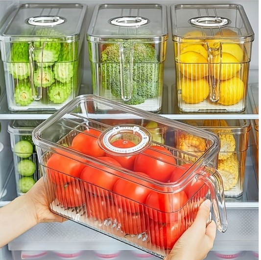 Fridge storage containers