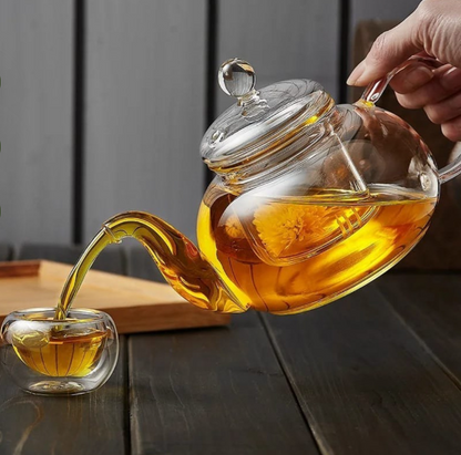 High Borosilicate glass tea/Coffee pot