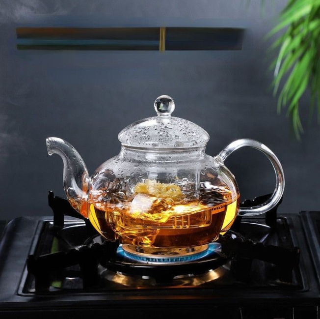 High Borosilicate glass tea/Coffee pot