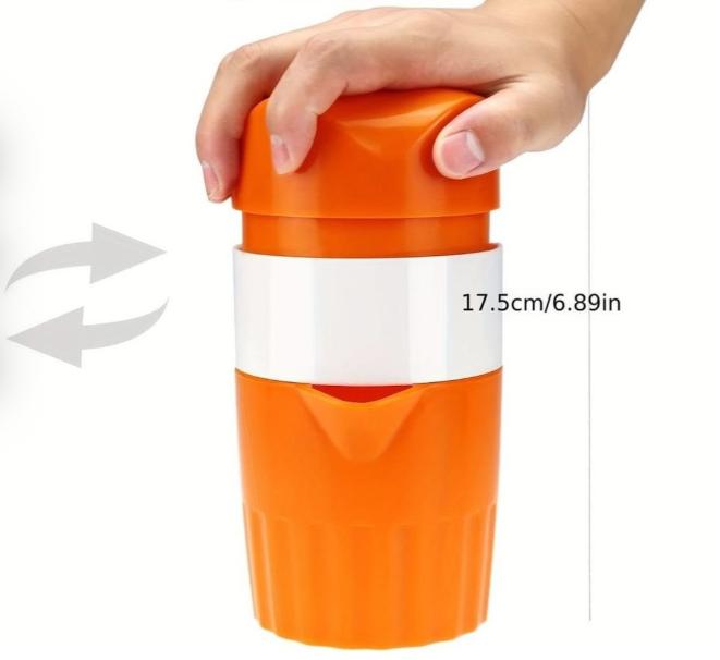 Manual juice dispenser