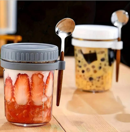 Breakfast Cup/Oatmeal Jar