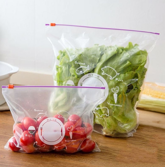 1 kg Food Ziplock Bag Reusable Fresh zipper bags