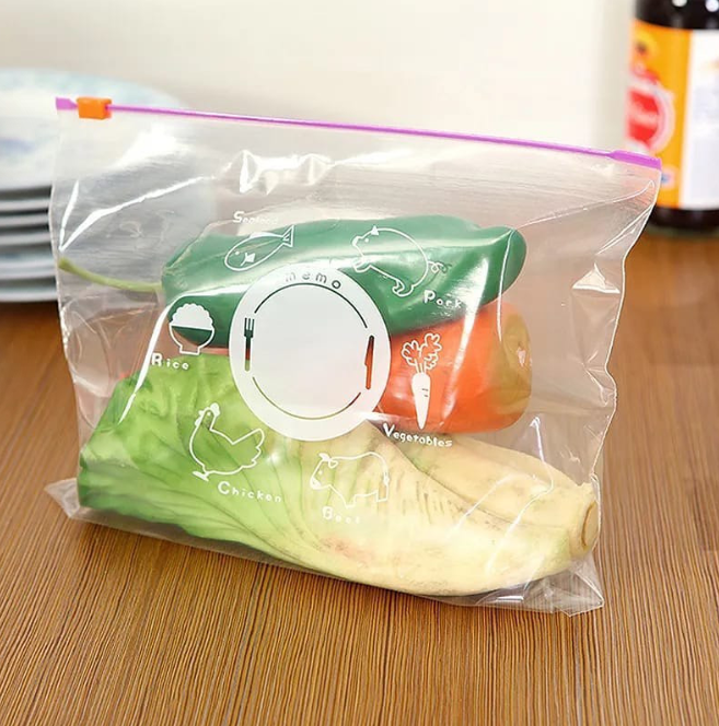 1 kg Food Ziplock Bag Reusable Fresh zipper bags