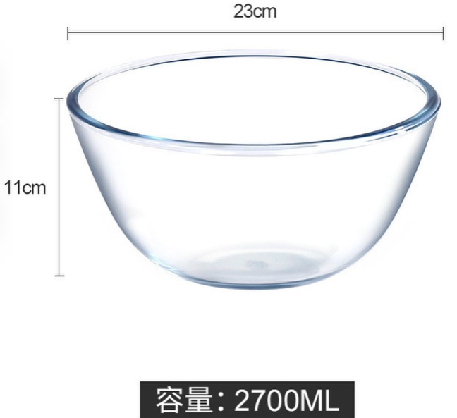 high quality glass bowls