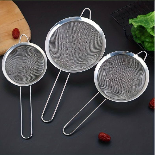 3 in 1 metallic sieve