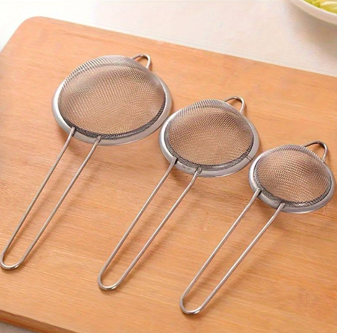 3 in 1 metallic sieve