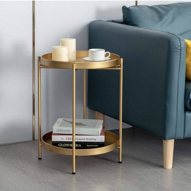 Double layer Multiple purpose side table