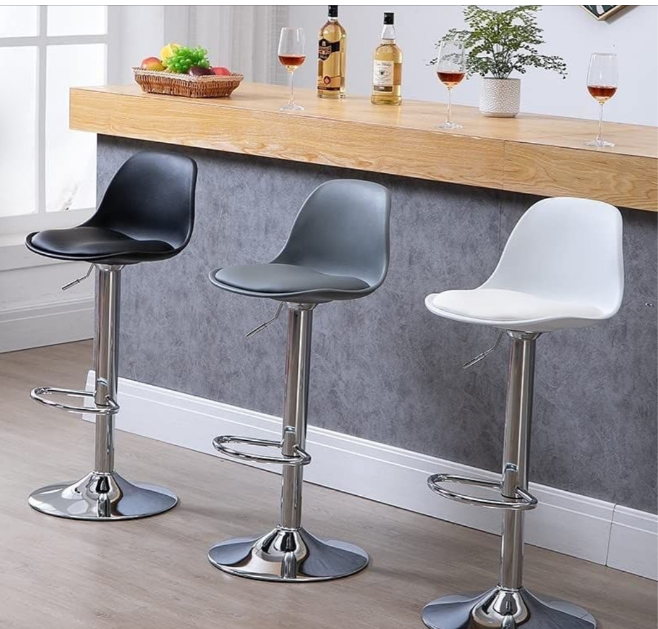 High quality leather stool bar