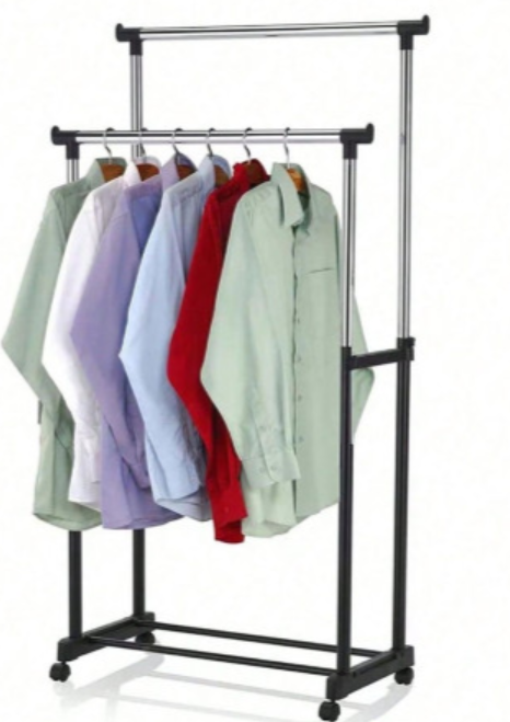 Standing coat rack