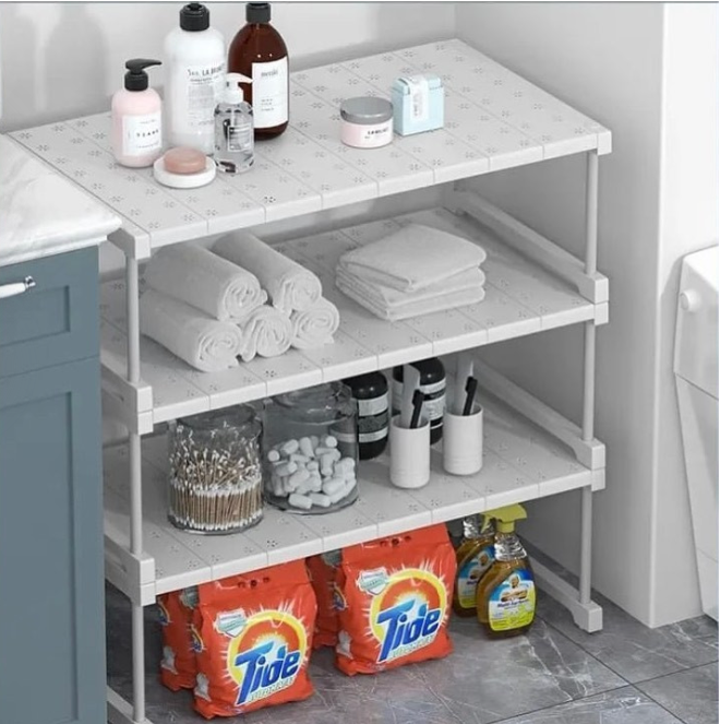 Multipurpose under the sink Organizer/Cabinet/Wardrobe Partition