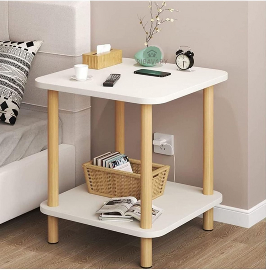 Multifunctional bedside table/ Living room side table