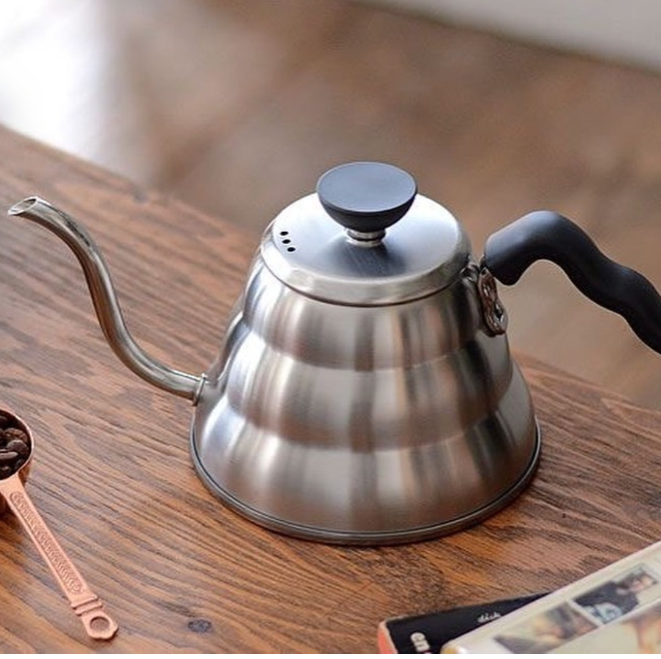 1.2L Stainless Steel Coffee Kettle Gooseneck Thin spout